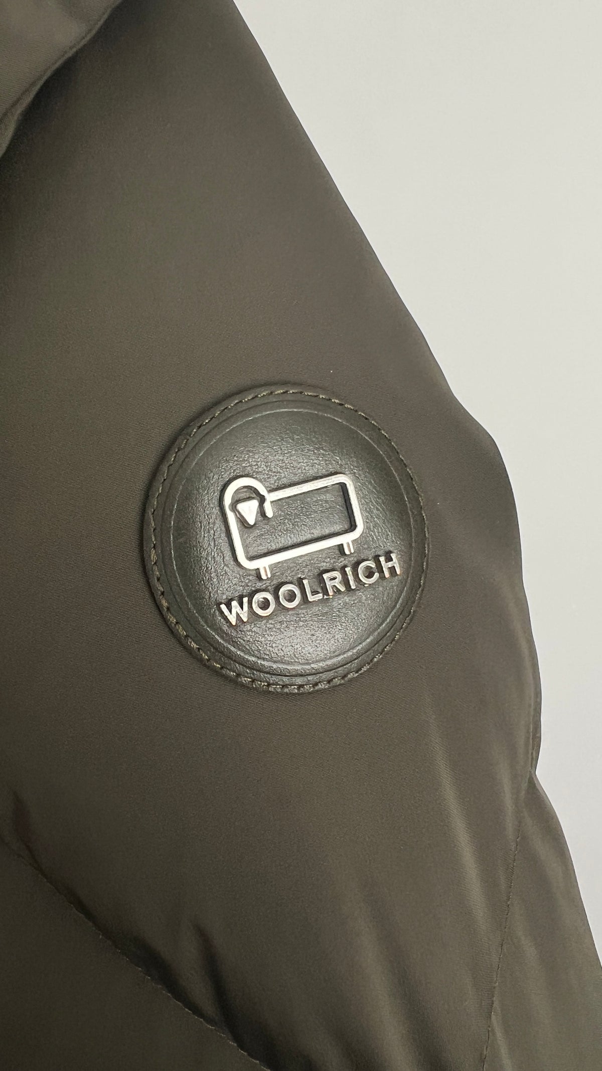 Mantel, Woolrich, grün