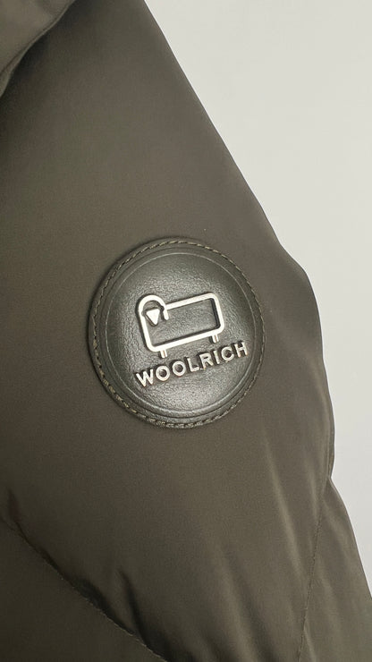 Mantel, Woolrich, grün