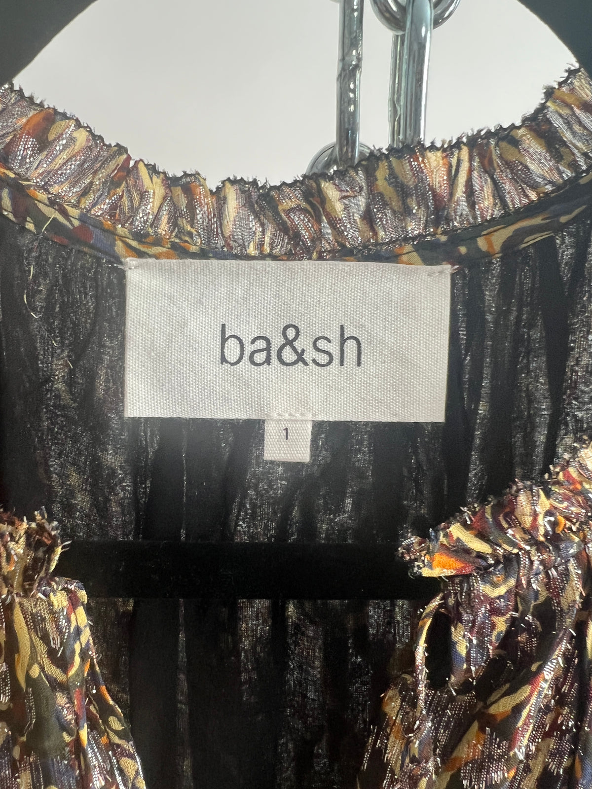 Kleid, ba&sh, bunt