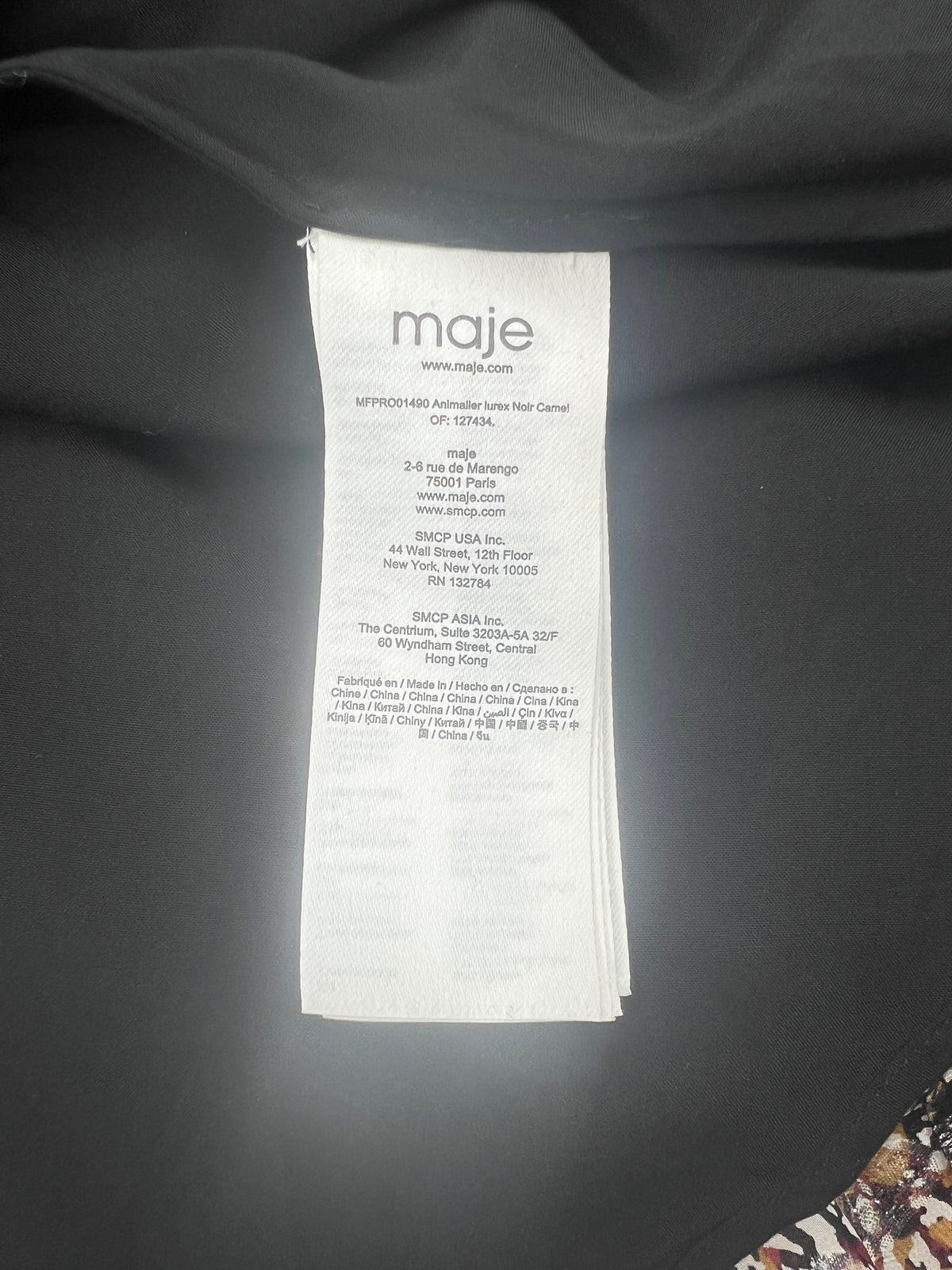 Kleid, Maje, bunt