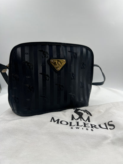 Tasche, Maison Mollerus, dunkelblau