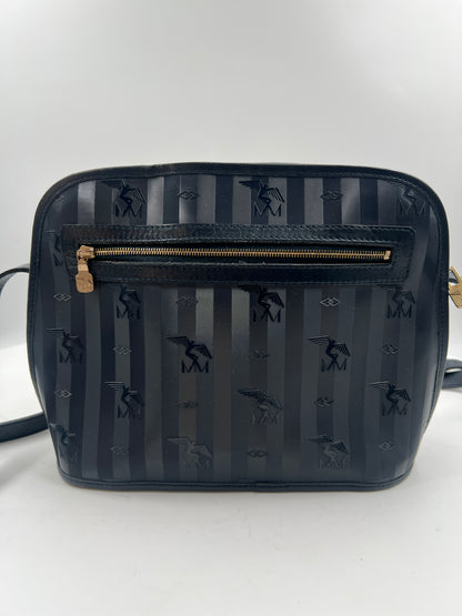 Tasche, Maison Mollerus, dunkelblau