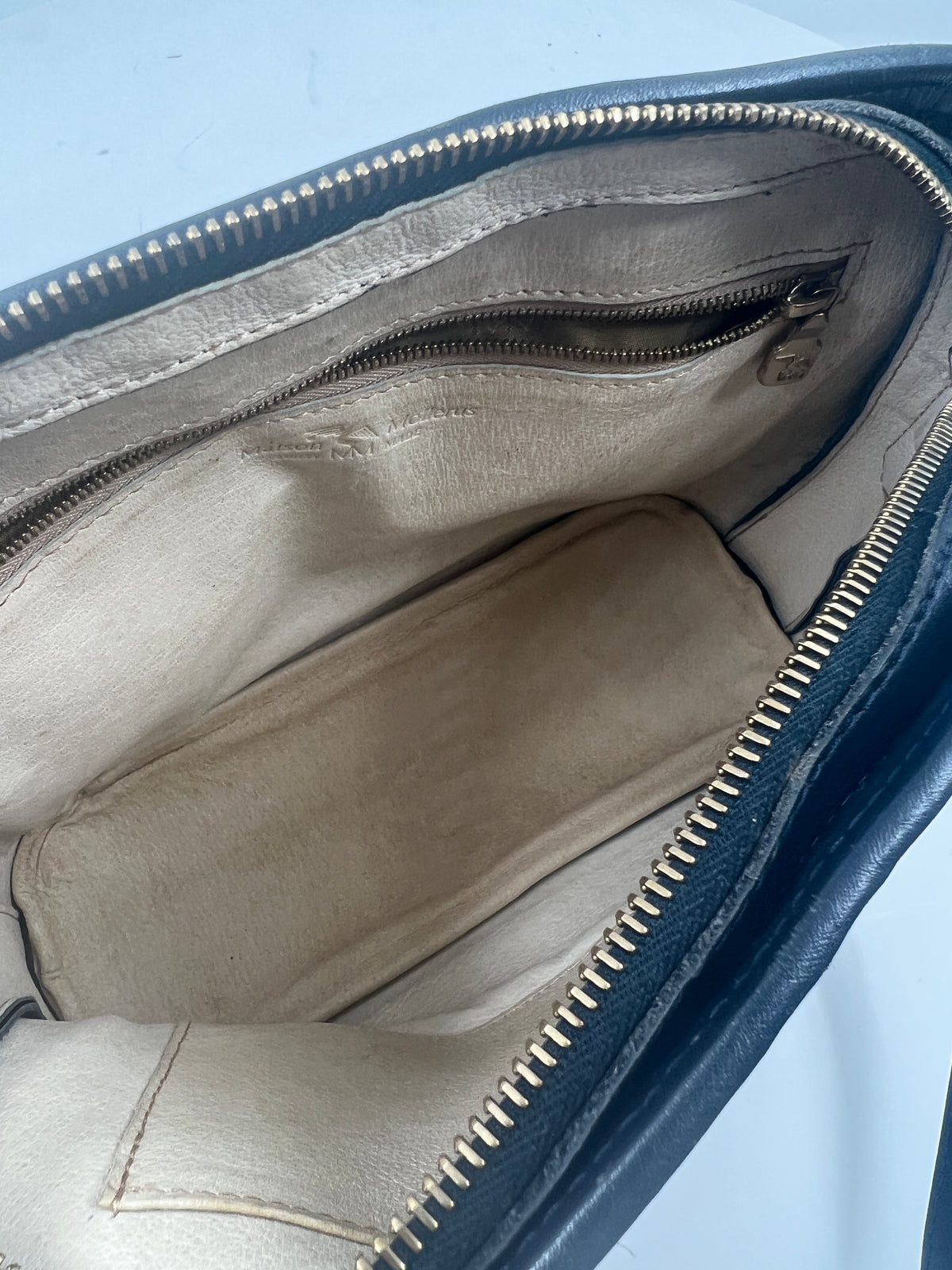 Tasche, Maison Mollerus, dunkelblau