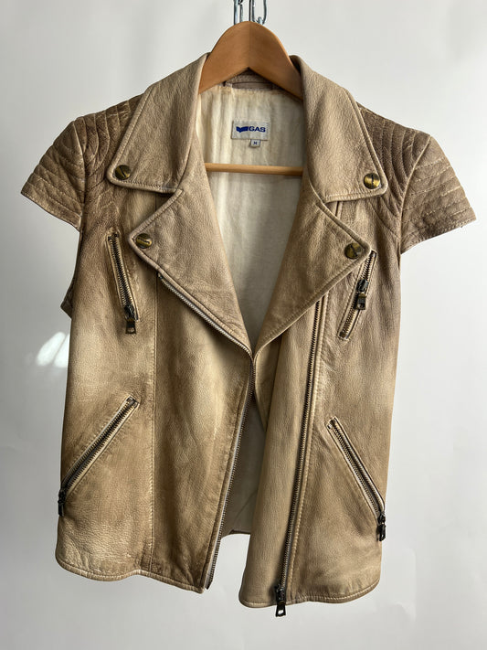Weste, GAS, beige