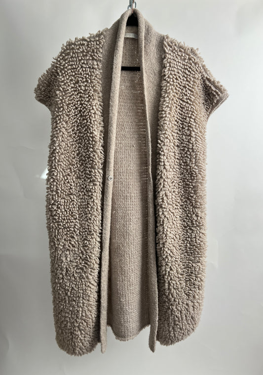 Weste, Fabiana Filippi, beige