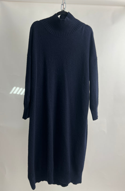 Strickkleid, Roberto Collina, blau