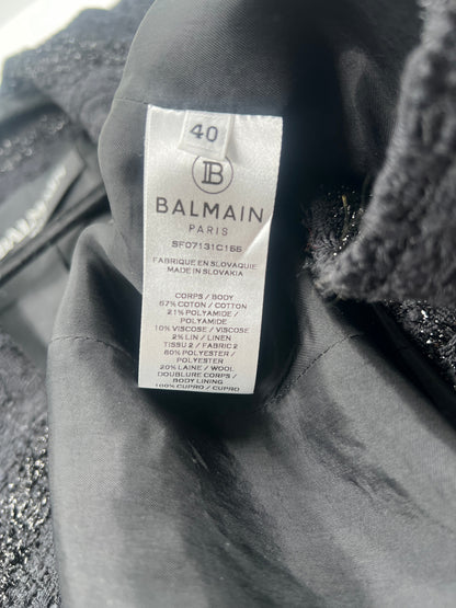 Blazer, Balmain, schwarz