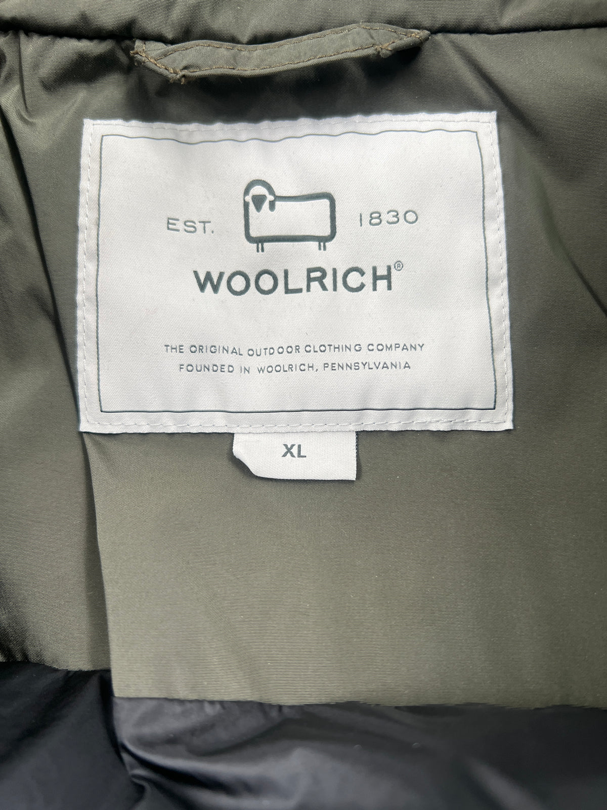 Parka, Woolrich, grün