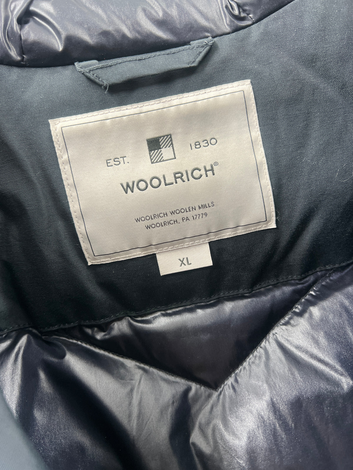 Parka, Woolrich, blau