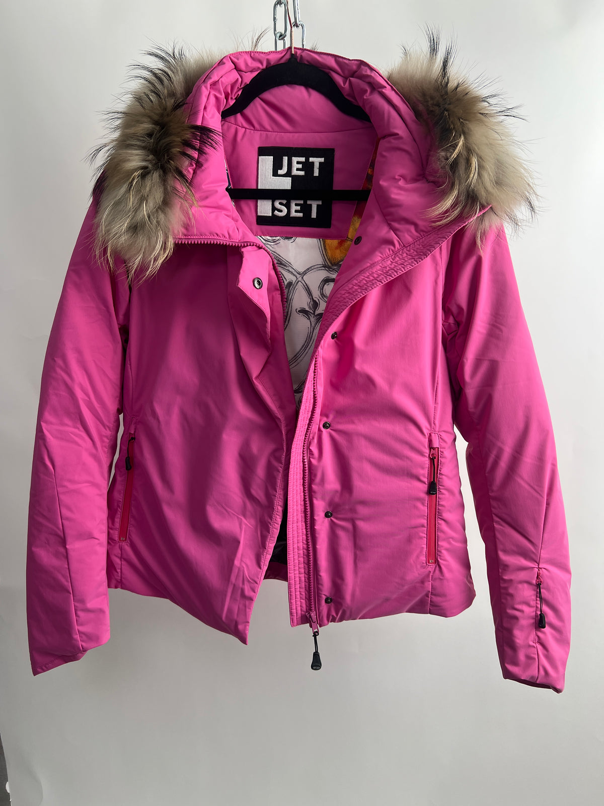 Skijacke, Jet Set, pink