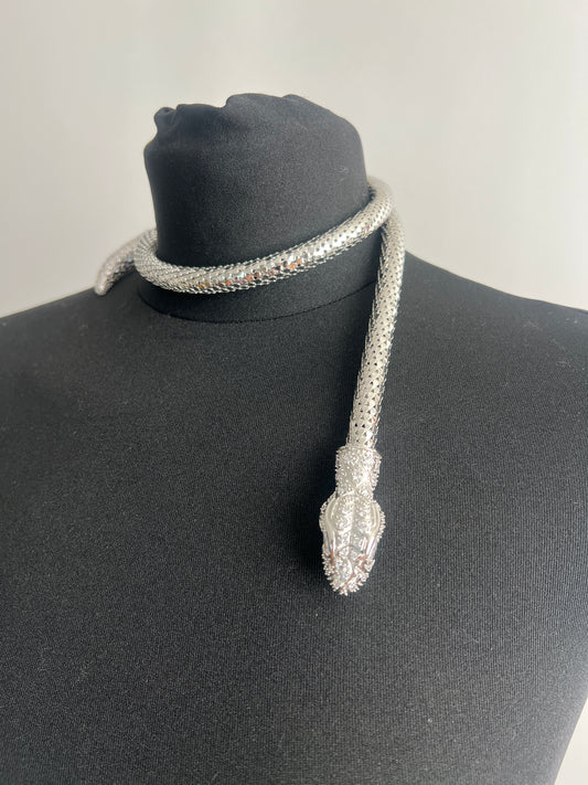 Kette Brian Rennie, silber - Schlangenmuster