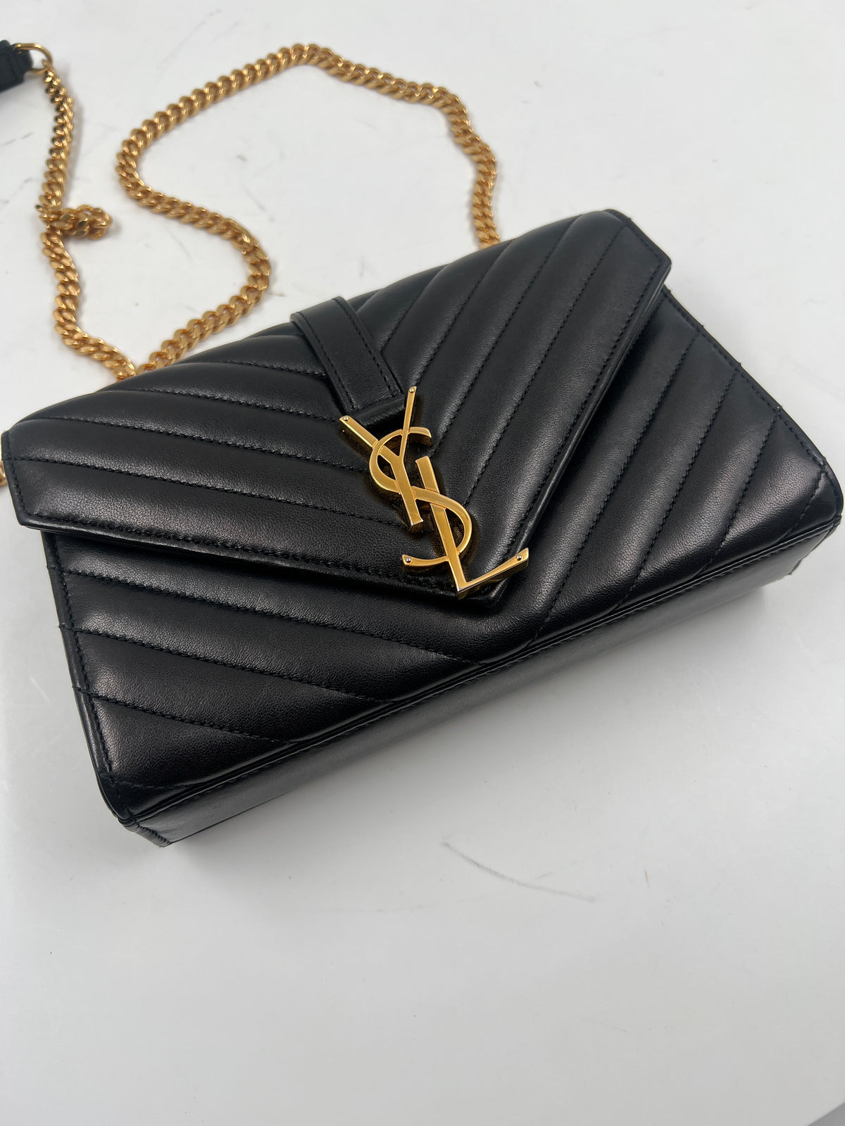 Tasche, Saint Laurent, schwarz