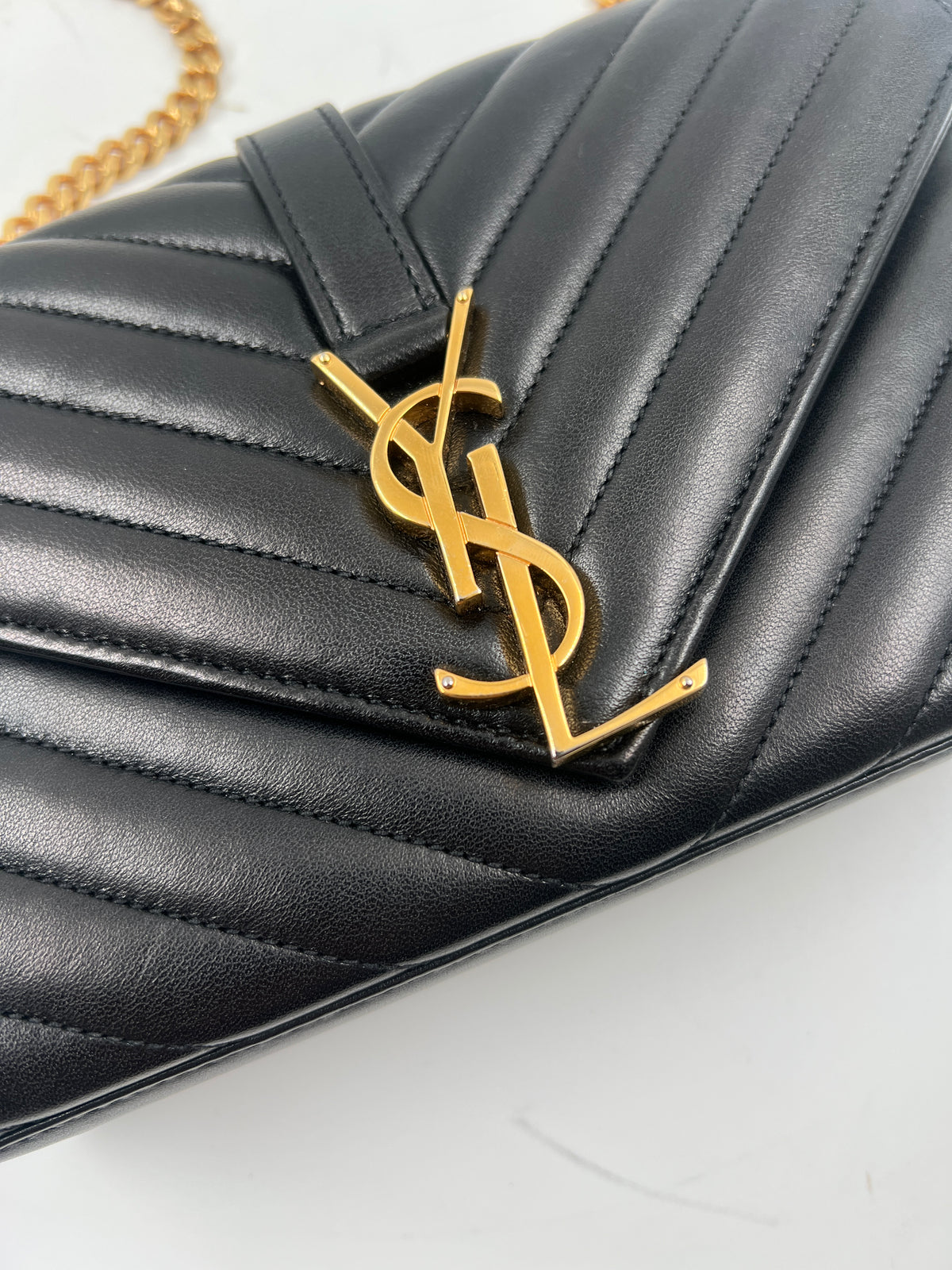 Tasche, Saint Laurent, schwarz