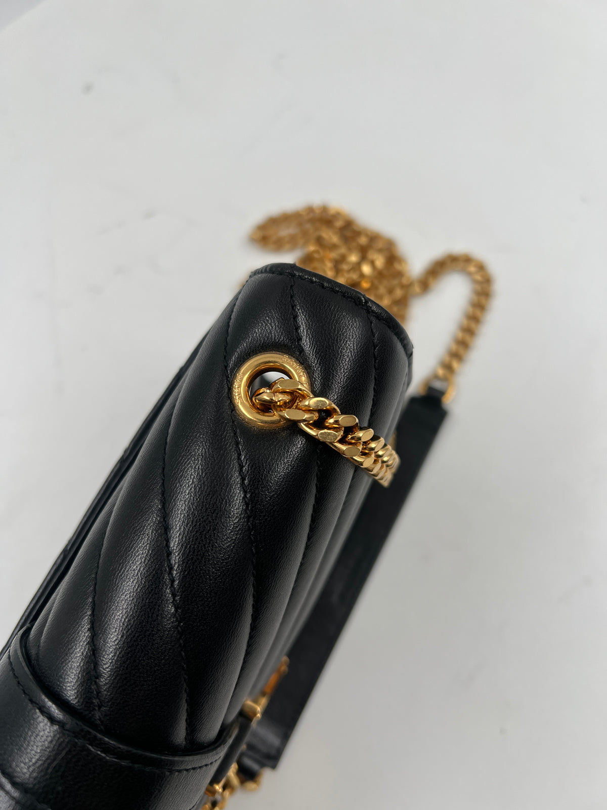 Tasche, Saint Laurent, schwarz
