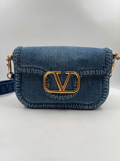 Tasche, Valentino Garavani, blau