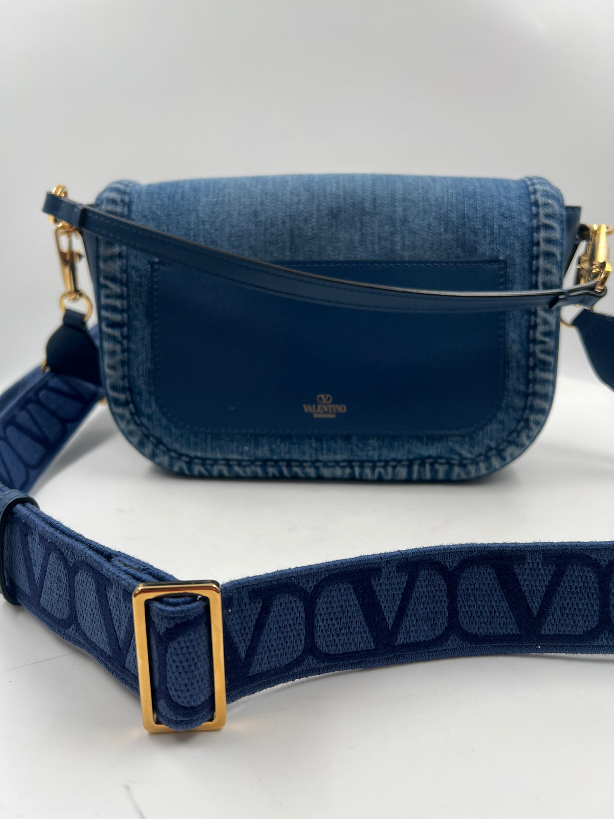 Tasche, Valentino Garavani, blau