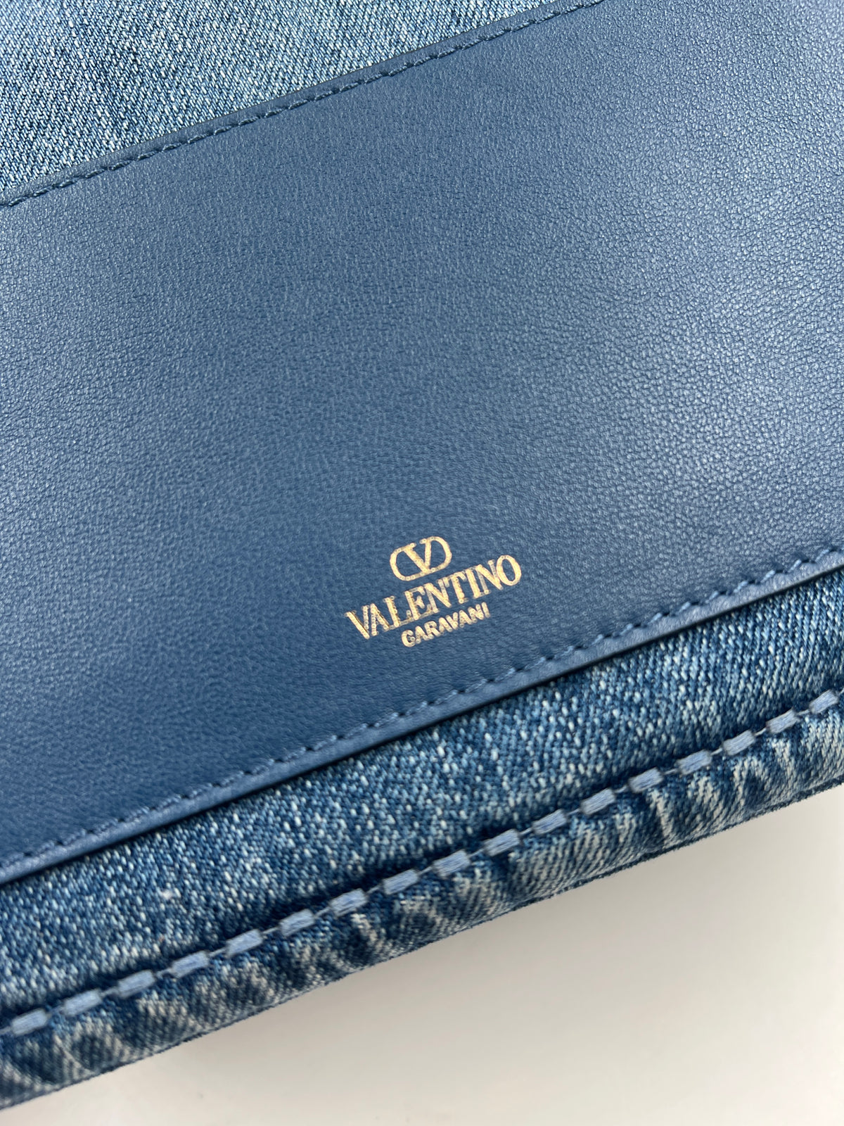 Tasche, Valentino Garavani, blau