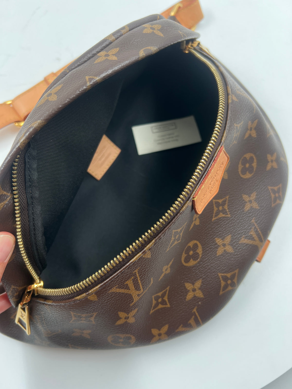 Bumbag, Louis Vuitton, braun