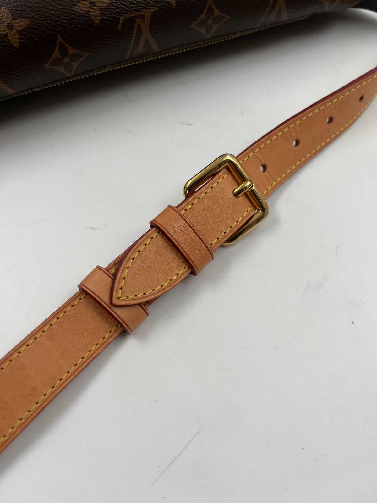 Bumbag, Louis Vuitton, braun