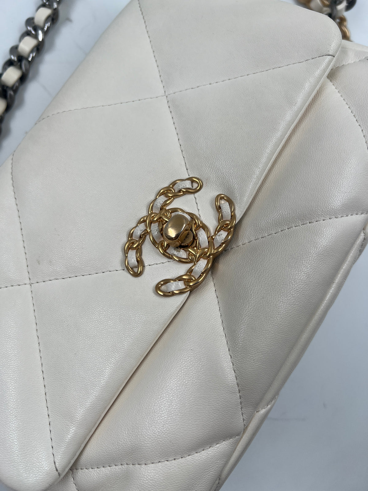 Tasche, CHANEL, weiss