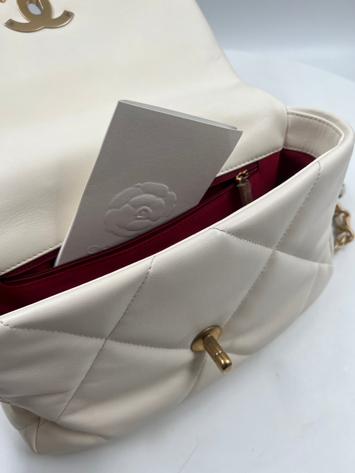 Tasche, CHANEL, weiss