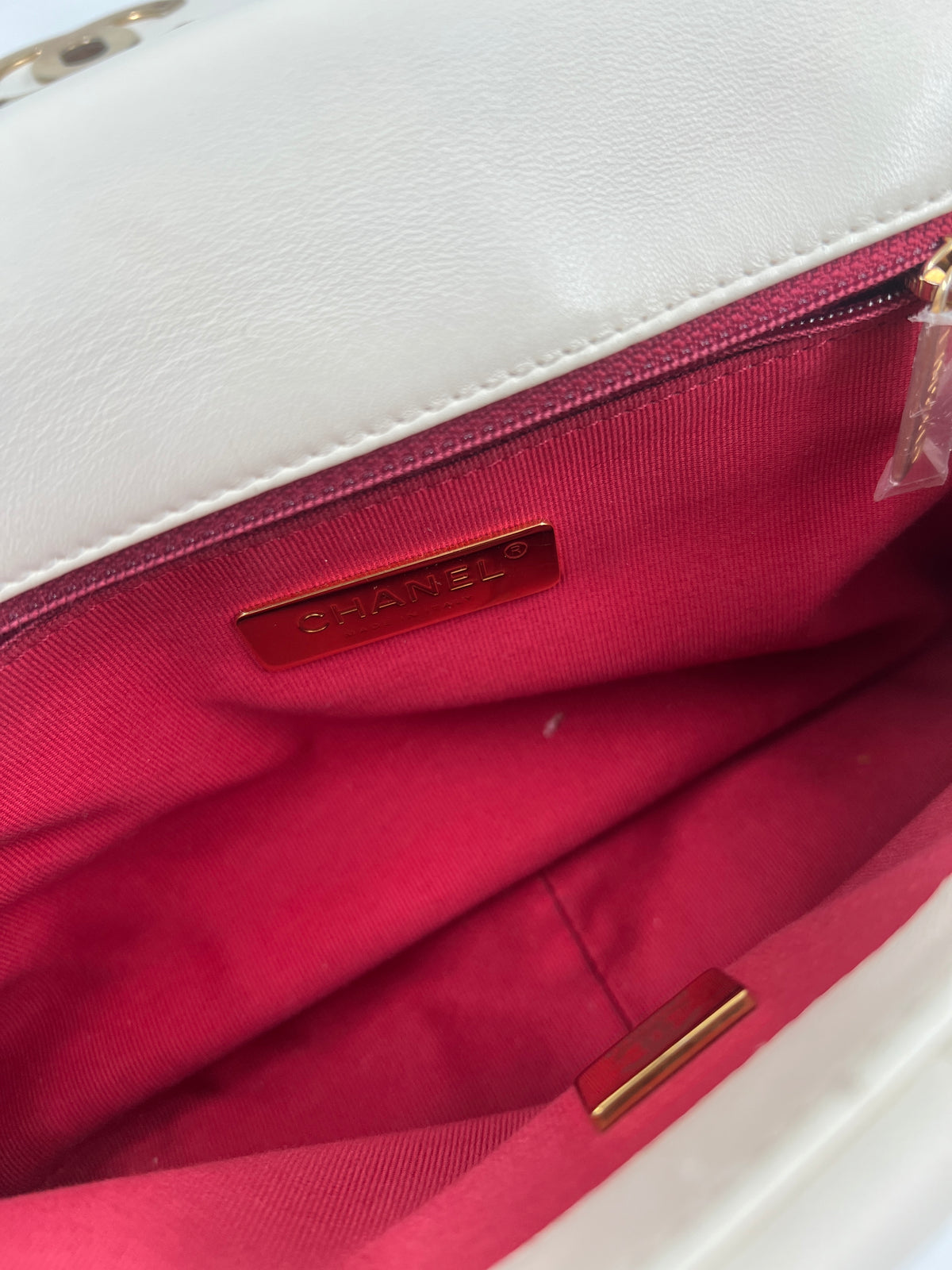 Tasche, CHANEL, weiss
