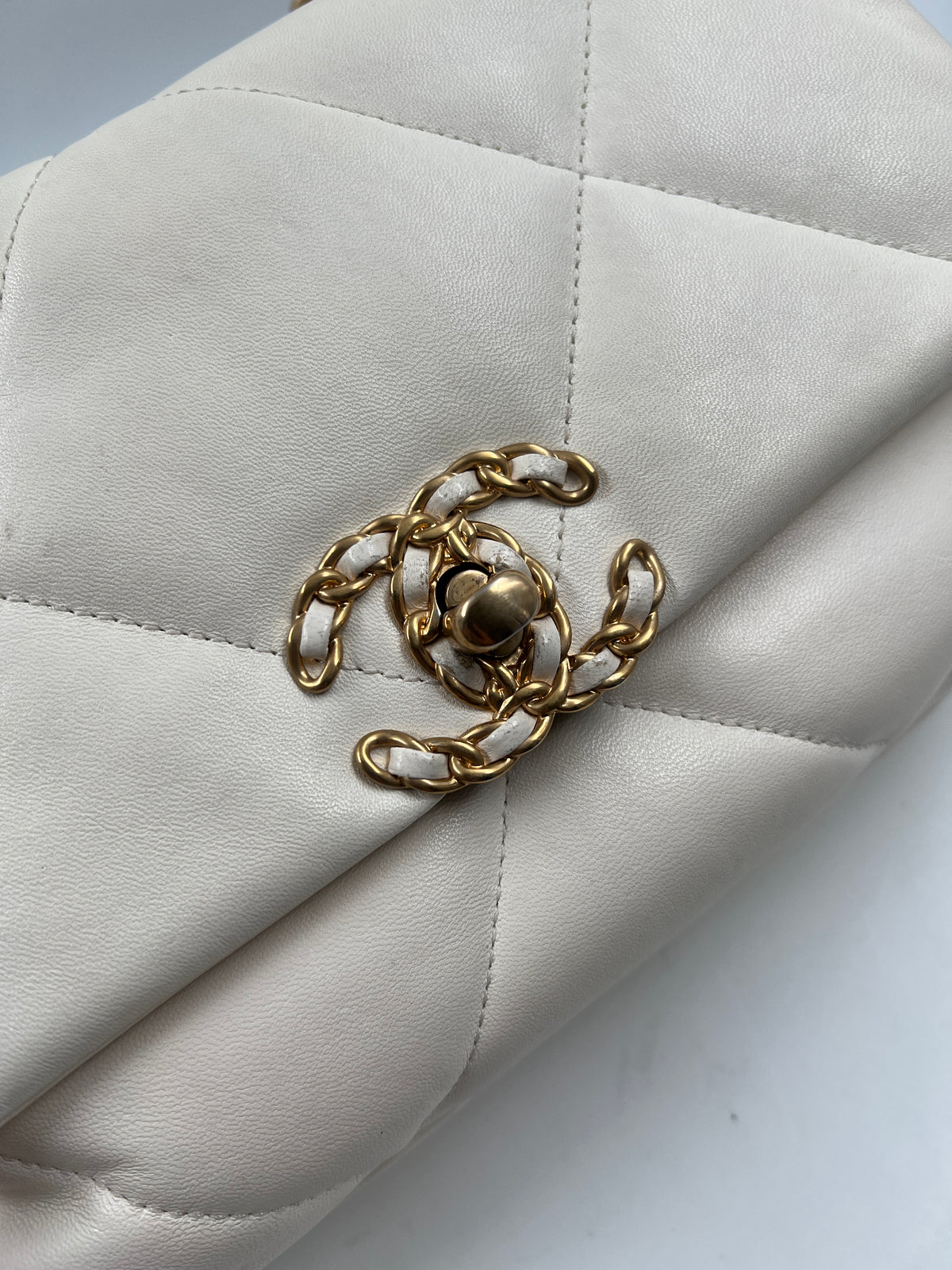 Tasche, CHANEL, weiss