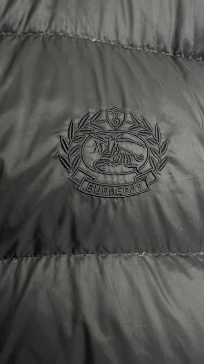 Mantel, Burberry, schwarz