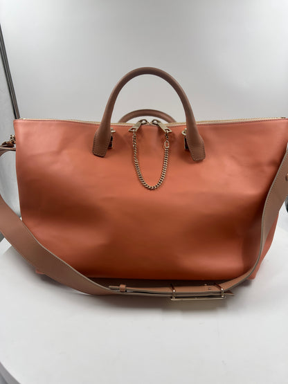 Tasche, Chloé, orange/braun