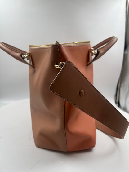 Tasche, Chloé, orange/braun