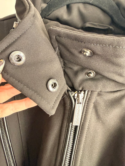 Regenmantel, Michael Kors, schwarz
