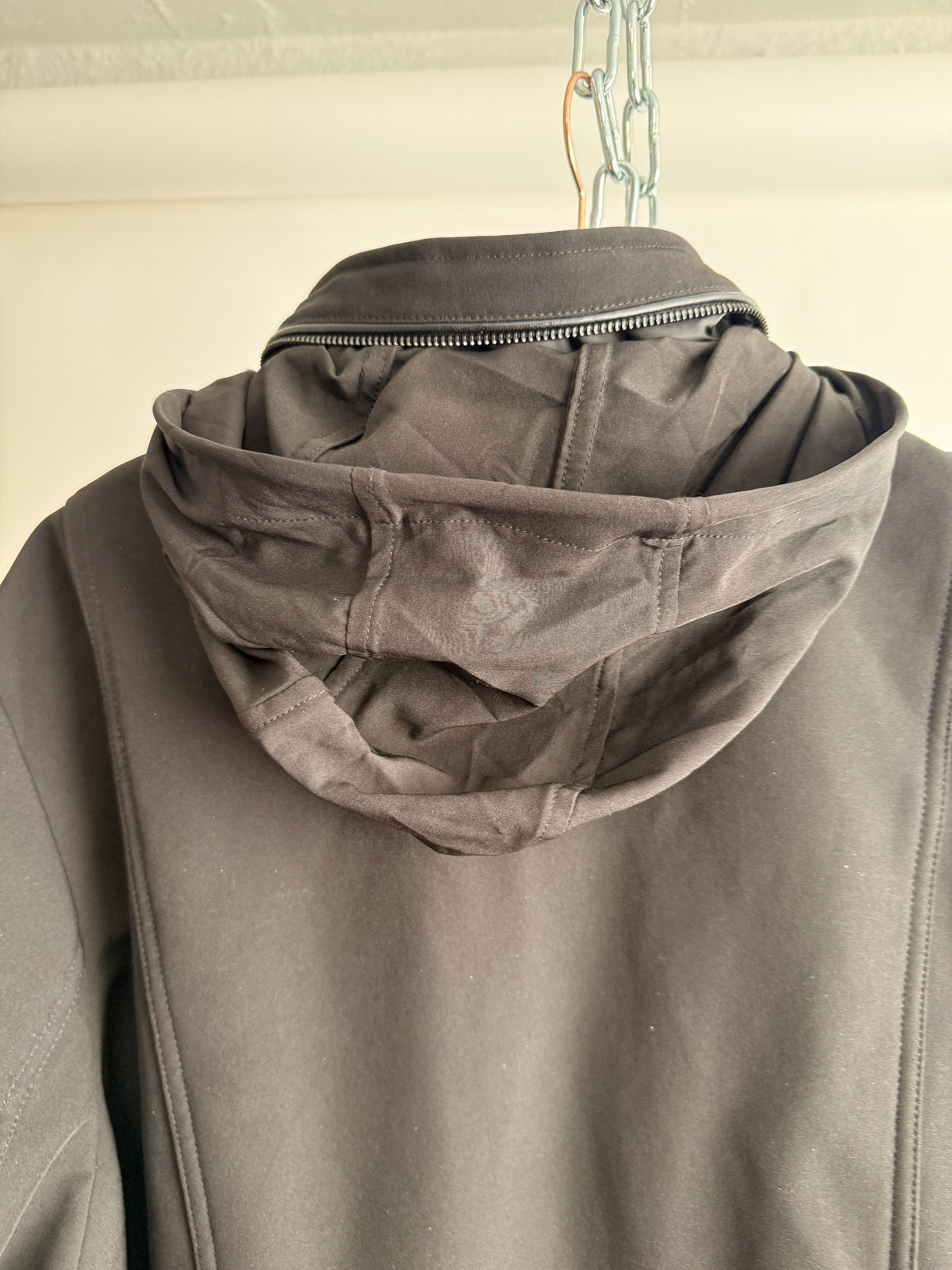 Regenmantel, Michael Kors, schwarz