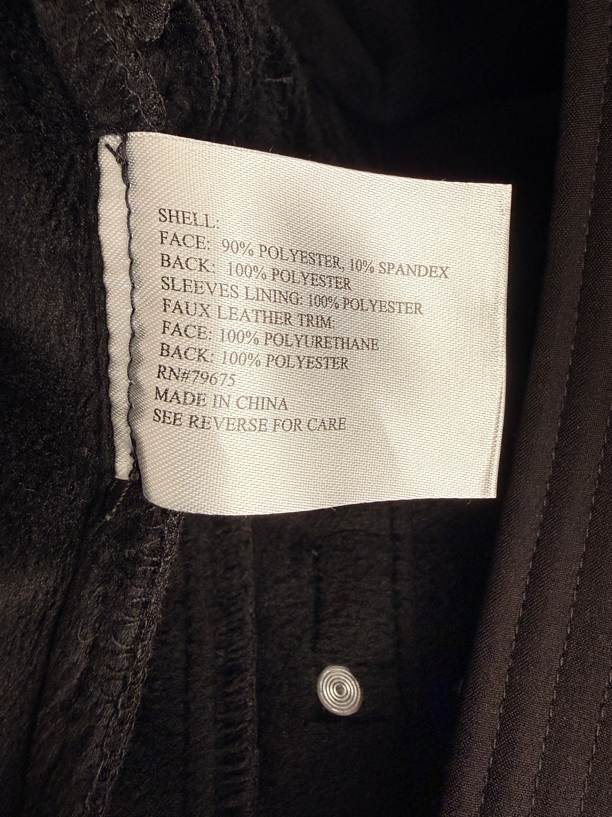 Regenmantel, Michael Kors, schwarz