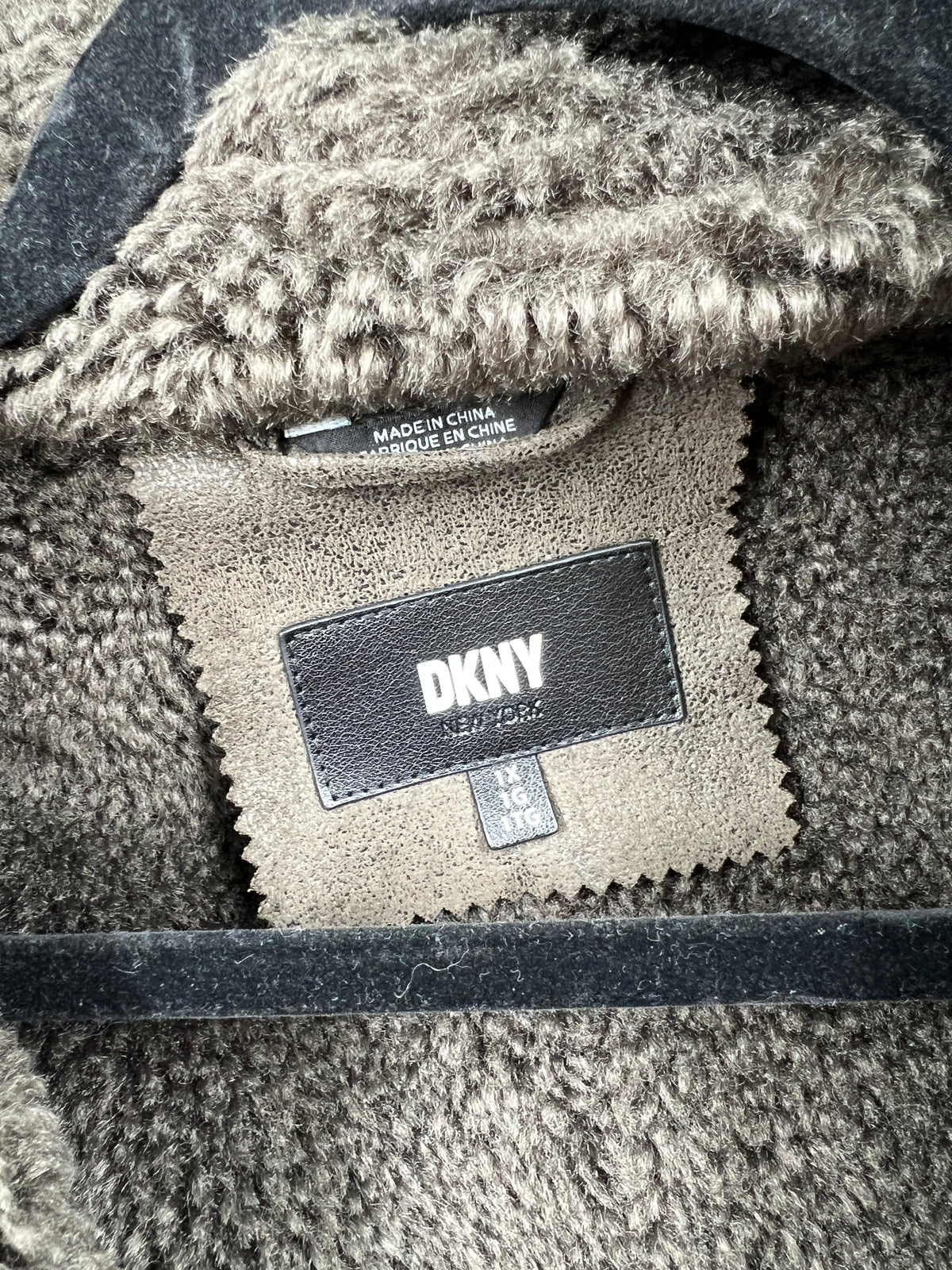 Mantel, DKNY, grün