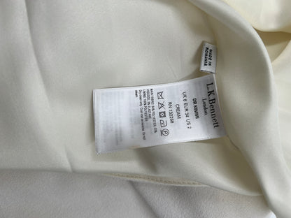 Kleid, L.K. Bennett, weiss