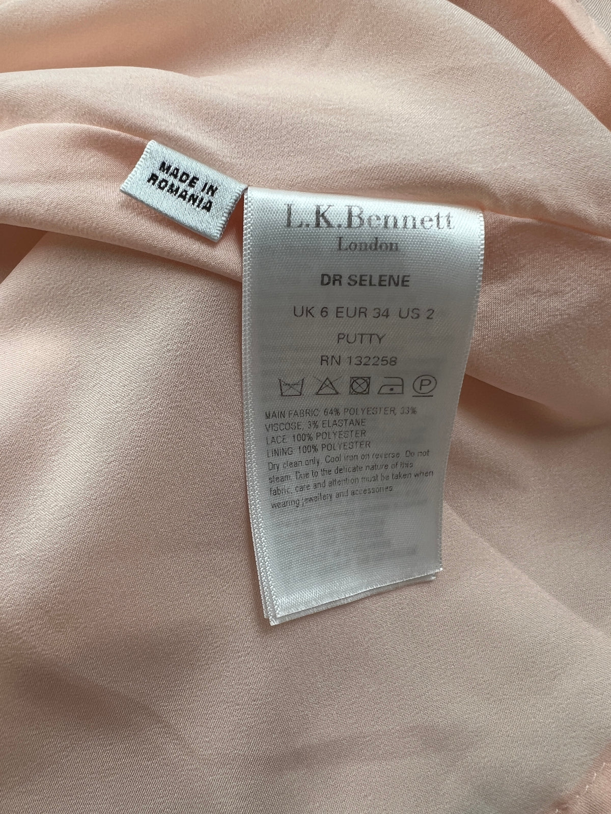 Kleid, L.K. Bennett, rosa