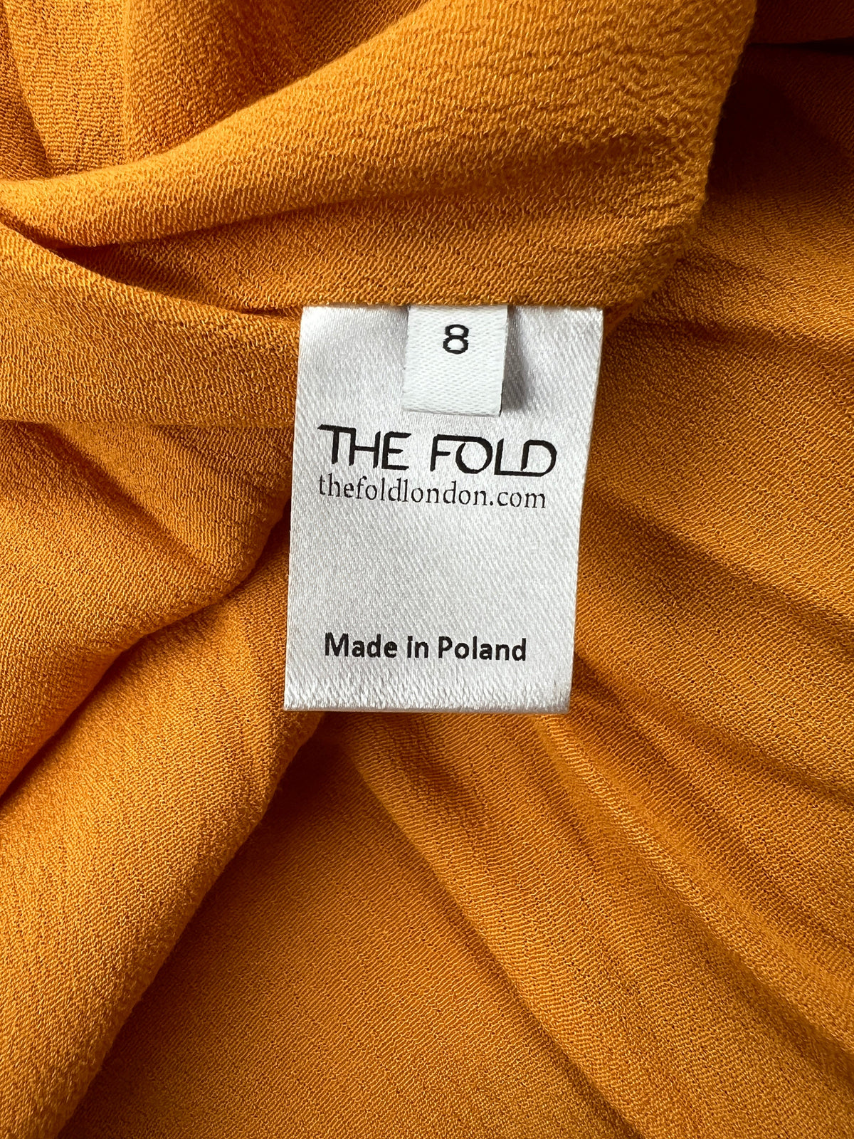 Kleid, The Fold, gelb