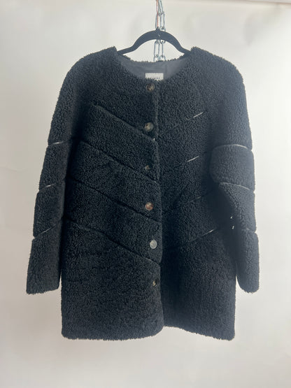 Teddyjacke, Sézane, schwarz