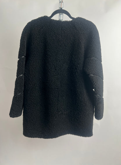 Teddyjacke, Sézane, schwarz