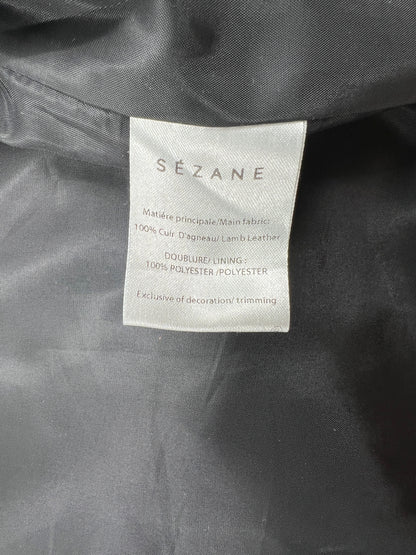 Teddyjacke, Sézane, schwarz