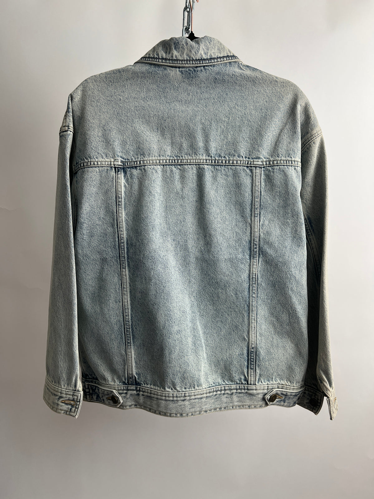 Jeansjacke, Sézane, hellblau