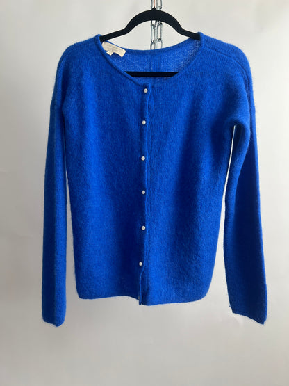 Strickjacke, Sézane, blau