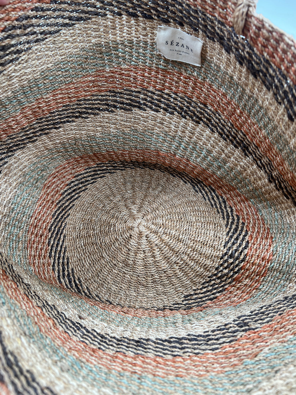 Strandkorb, Sézane, bunt