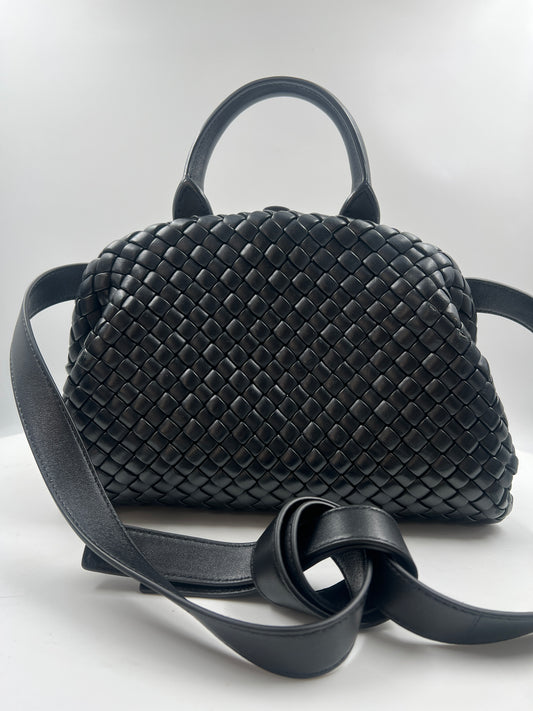 Tasche, Bottega Veneta, schwarz