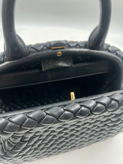 Tasche, Bottega Veneta, schwarz