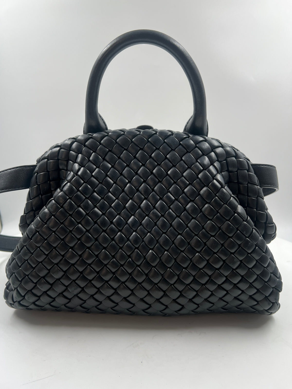 Tasche, Bottega Veneta, schwarz