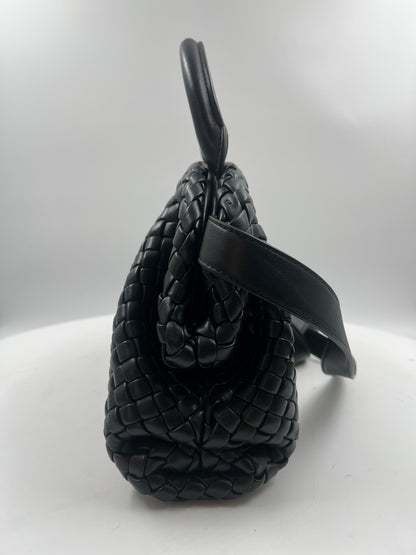 Tasche, Bottega Veneta, schwarz
