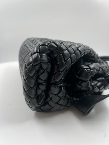 Tasche, Bottega Veneta, schwarz