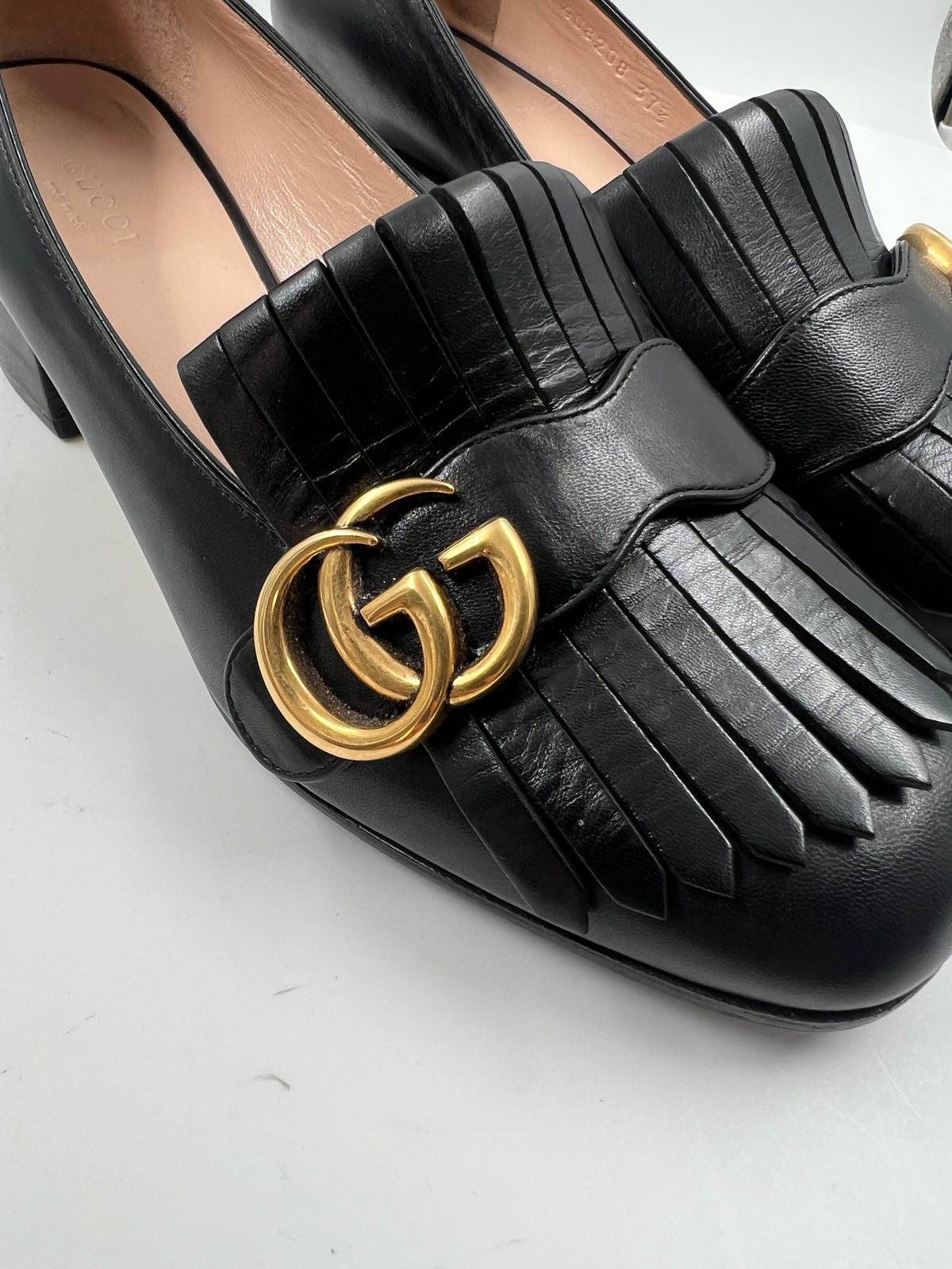 Schuhe, Gucci, schwarz