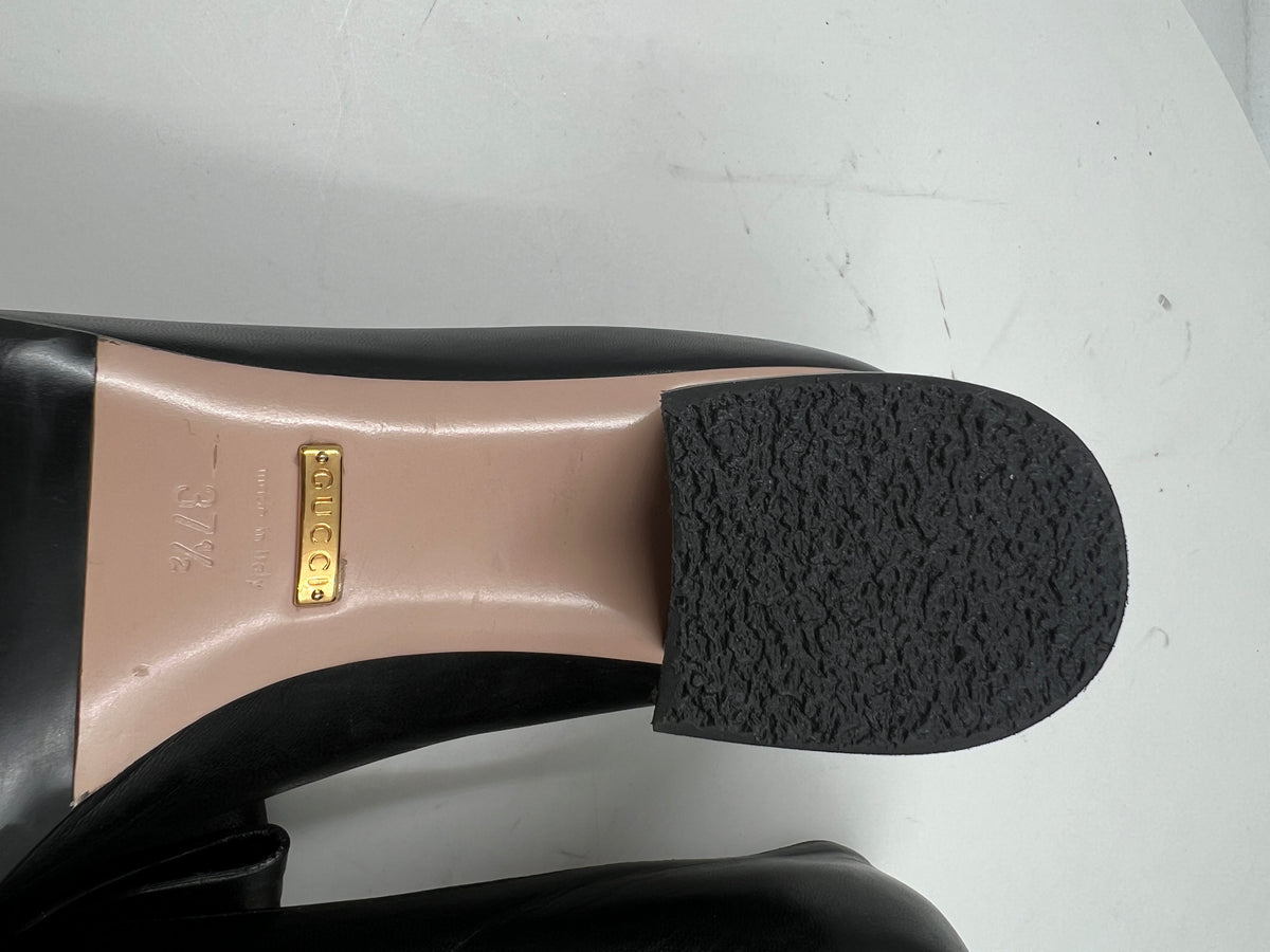 Schuhe, Gucci, schwarz